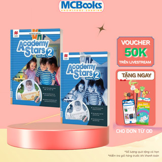 Sách - Academy Stars Pupil’s Book 2+ Workbook 2 - Sách học tiếng Anh cho trẻ chuẩn Cambridge