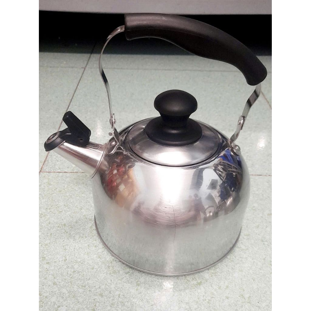Ấm inox Nhật bãi tuyển đẹp, có còi hú, đun dc bếp từ | Shopee Việt Nam