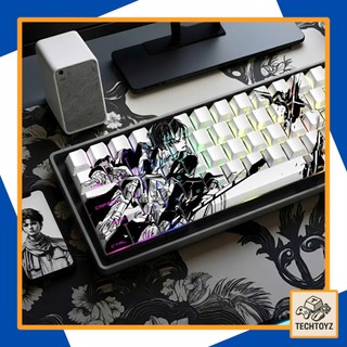 Levi Keycap - Keycap Attack On Titan - PBT Double Shot, DyeSub - Cherry Profile