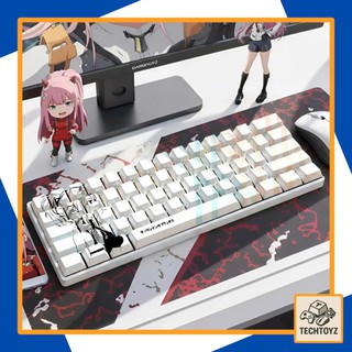 [ Xuyên Led ] Bộ Keycaps Zero Two - PBT Double Shot, DyeSub - Cherry Profile