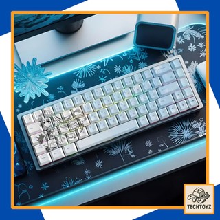 [ Xuyên Led ] Bộ Keycaps Yukino - PBT DyeSub - Cherry Profile