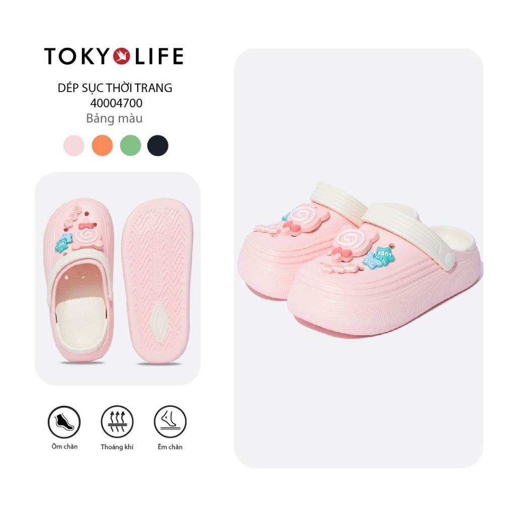 Dép Sục Nữ Siêu Nhẹ Thoáng Khí Êm Chân 40004700 - TOKYOLIFE