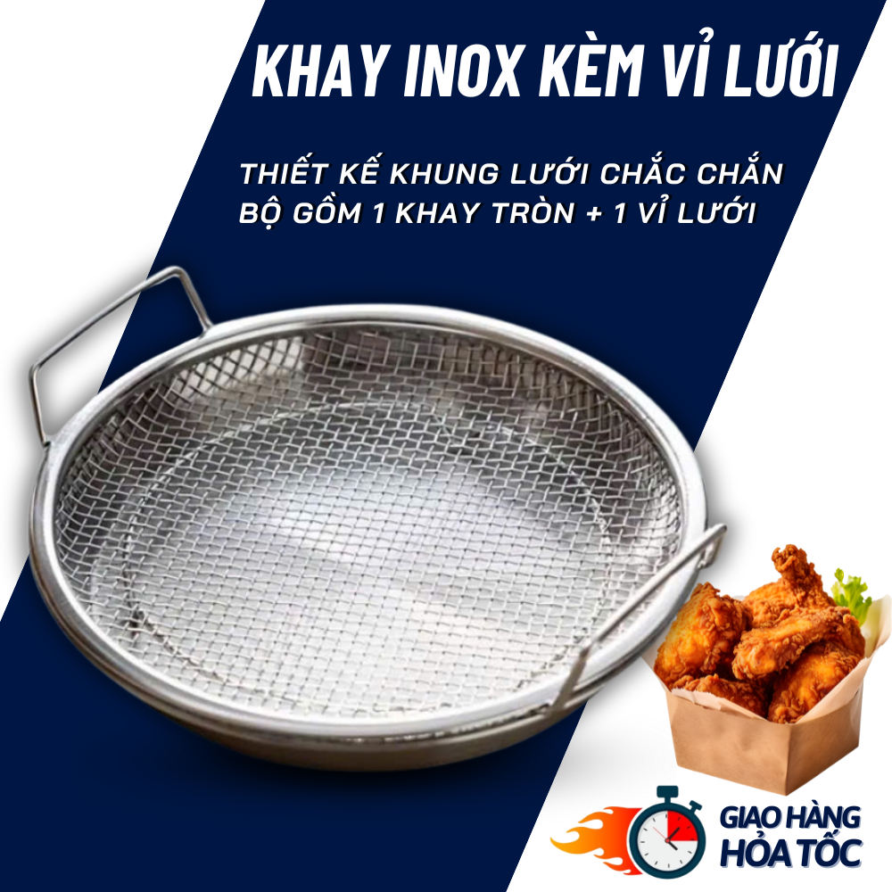 Set Vỉ Lưới Lọc Dầu Size 20cm Chất Liệu INOX 304 Cao Cấp, Dụng Cụ Đựng Thực  Phẩm Tiện Dụng | Shopee Việt Nam