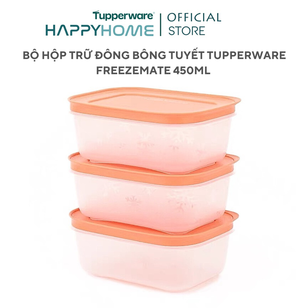 Hộp Trữ Đông Bông Tuyết Tupperware Freezermate 450ml Chính Hãng Nhựa ...