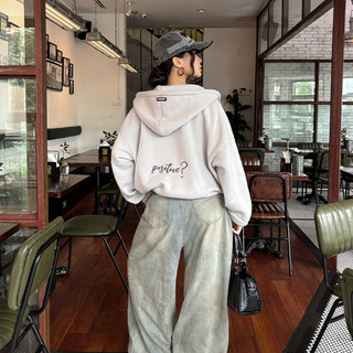 Áo Hoodie Nữ Boxy Có Khóa Kéo – Nỉ 2 Da Đẹp, Phối Cúc Bấm Cổ + Tặng Gấu Bông Dễ Thương