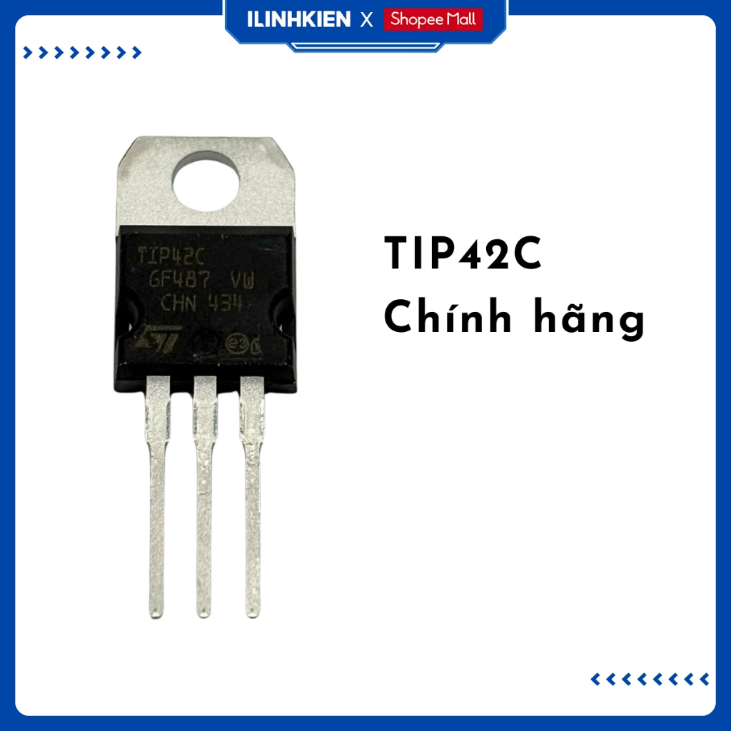 TIP41C TIP42C Transistor 6A 100V chính hãng ilinhkien.