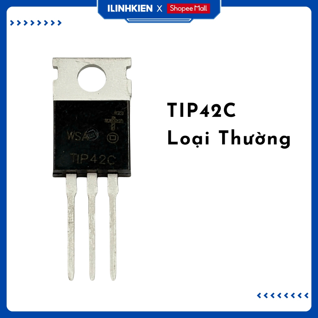 TIP41C TIP42C Transistor 6A 100V chính hãng ilinhkien.