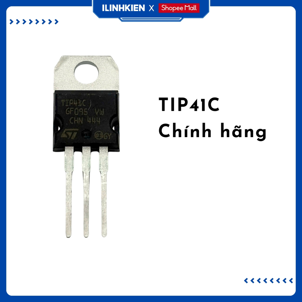 TIP41C TIP42C Transistor 6A 100V chính hãng ilinhkien.