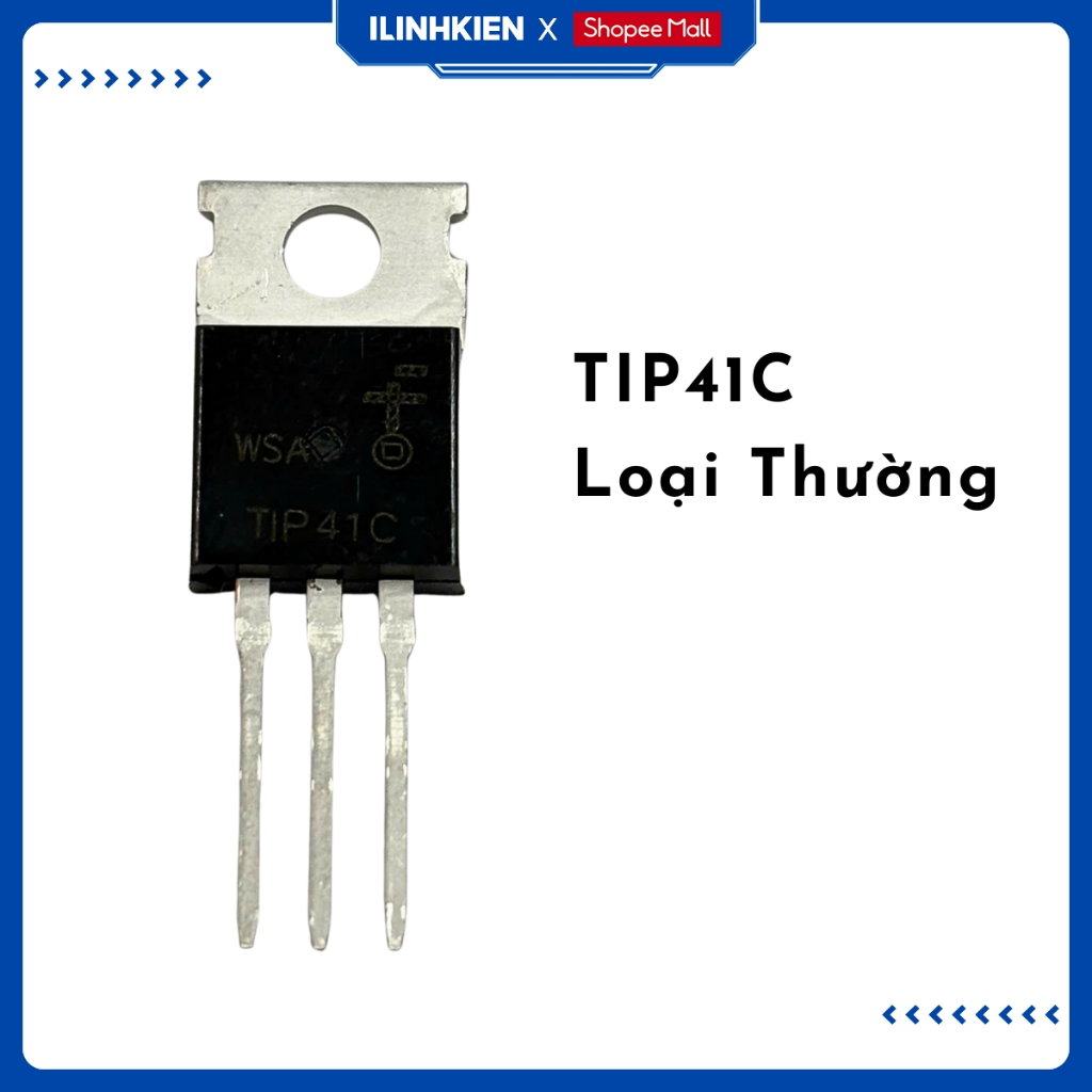 TIP41C TIP42C Transistor 6A 100V chính hãng ilinhkien.