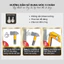 Tranh Phong Cảnh Nghệ Thuật Núi Non Mặt Trăng, Mặt Trời Tráng Gương Cao Cấp - OHA Decor
