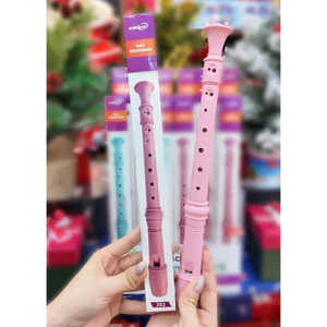 Sáo Recorder 8 lỗ Xukiva 252 chính hãng có hộp đựng loại dày đẹp.