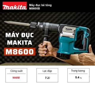 Máy đục bê tông Makita M8600B - Công suất 900W - HEX 17mm | Makita Việt Nam