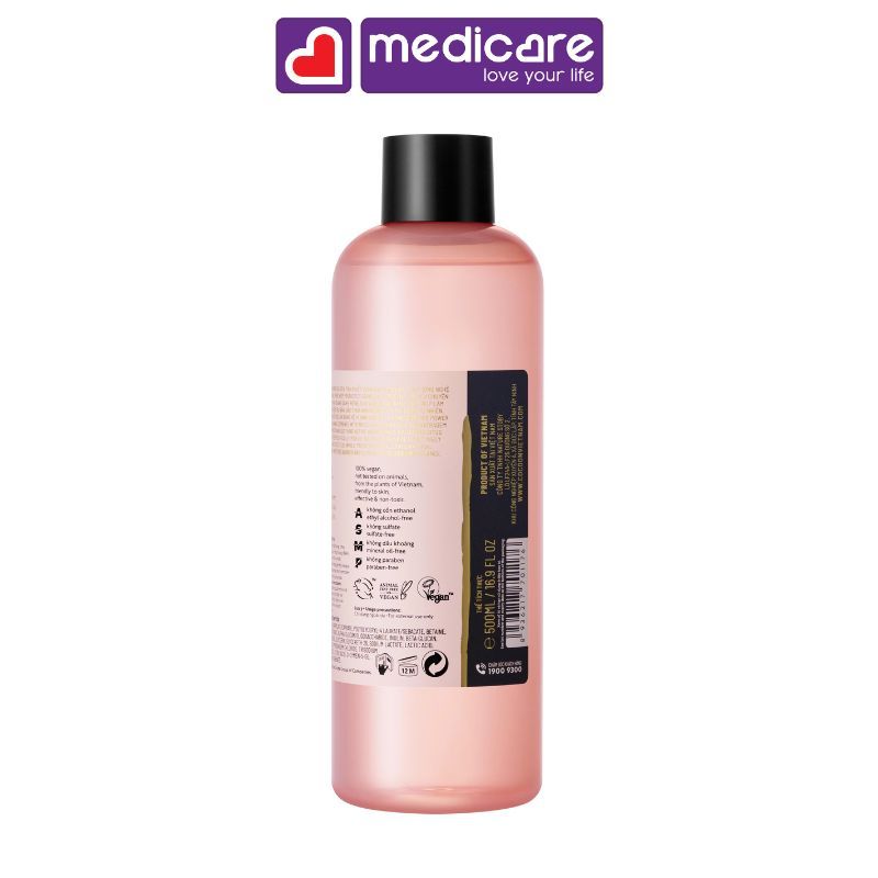 Nước tẩy trang THE COCOON sen hậu giang 500ml