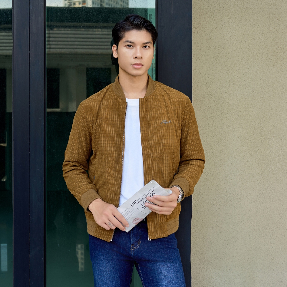 Áo khoác nam MASCULINE MAK513, MAK514, MAK515 - Kiểu dáng bomber trẻ trung, chất liệu cao cấp
