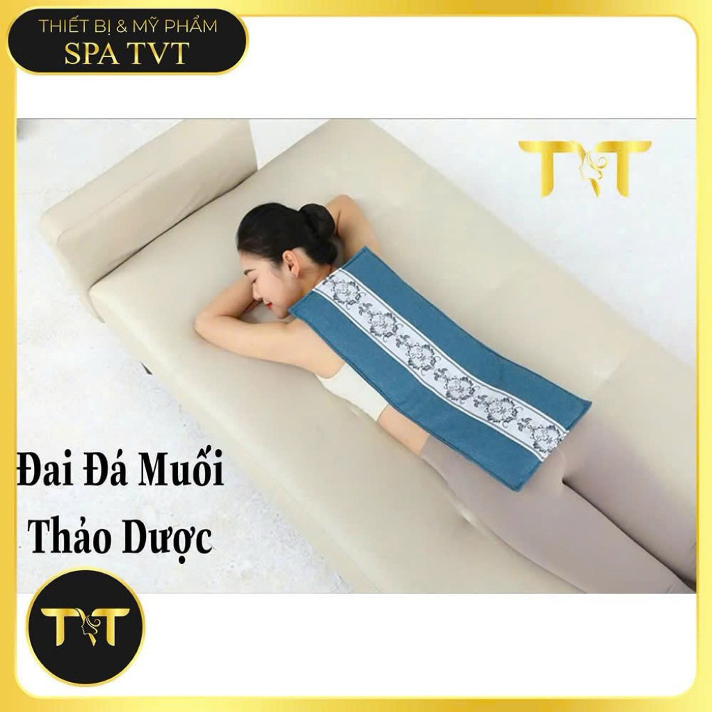 Gối Đá Muối, Đai Đá Muối TVT 10 Mức Nhiệt – Chườm Nóng Thư Giãn, Giữ Ấm, Hỗ Trợ Lưu Thông Khí Huyết