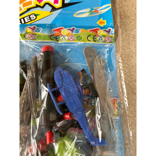 vỉ 24 bộ máy bay rút đồ chơi