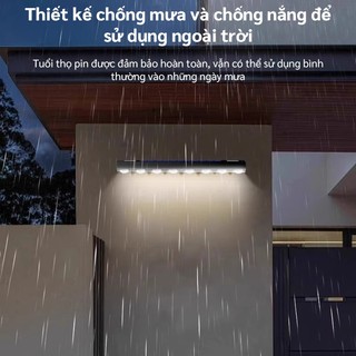 OOKAS Đèn tường năng lượng mặt trời LED,đèn tường ngoài trời,Trang trí sân vườn