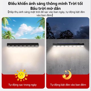 OOKAS Đèn tường năng lượng mặt trời LED,đèn tường ngoài trời,Trang trí sân vườn