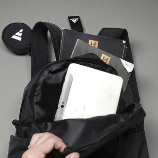 Balo Đựng Laptop Nam Nữ Có Ngăn Đựng Laptop Chất Vải Màu Đen Chống Nước JY476, Balo Thể Thao Công Sở Nhiều Ngăn
