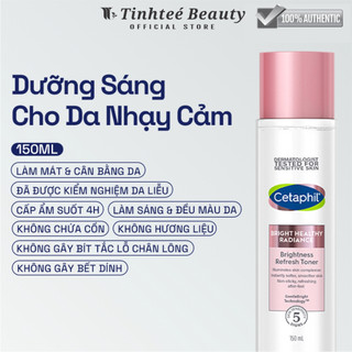 Nước cân bằng làm sáng dịu lành cho da nhạy cảm CETAPHIL BRIGHT HEALTHY RADIANCE TONER 150ML