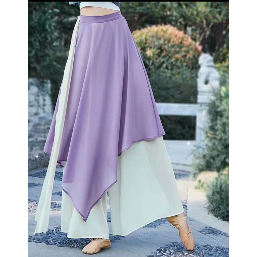 Quần múa cổ trang/Quần ống rộng – nhẹ nhàng, tinh tế, tôn dáng người mặc.