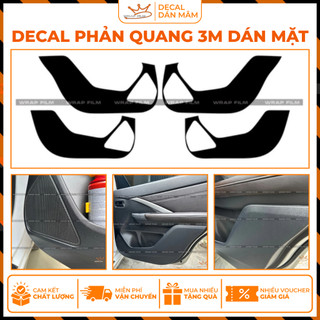 Decal dán bảo vệ Tapi Xpander tất cả các đời đều dán được (Decal đen nhám) chất liệu Decal cao cấp