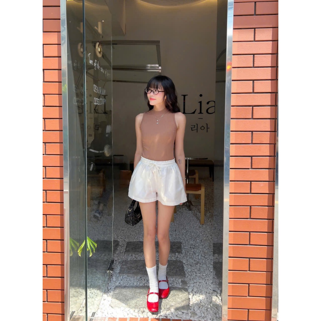 Quần short, quần đùi chất vải linen có túi, lưng quần chun co giãn lên form fit dáng - MT Classic