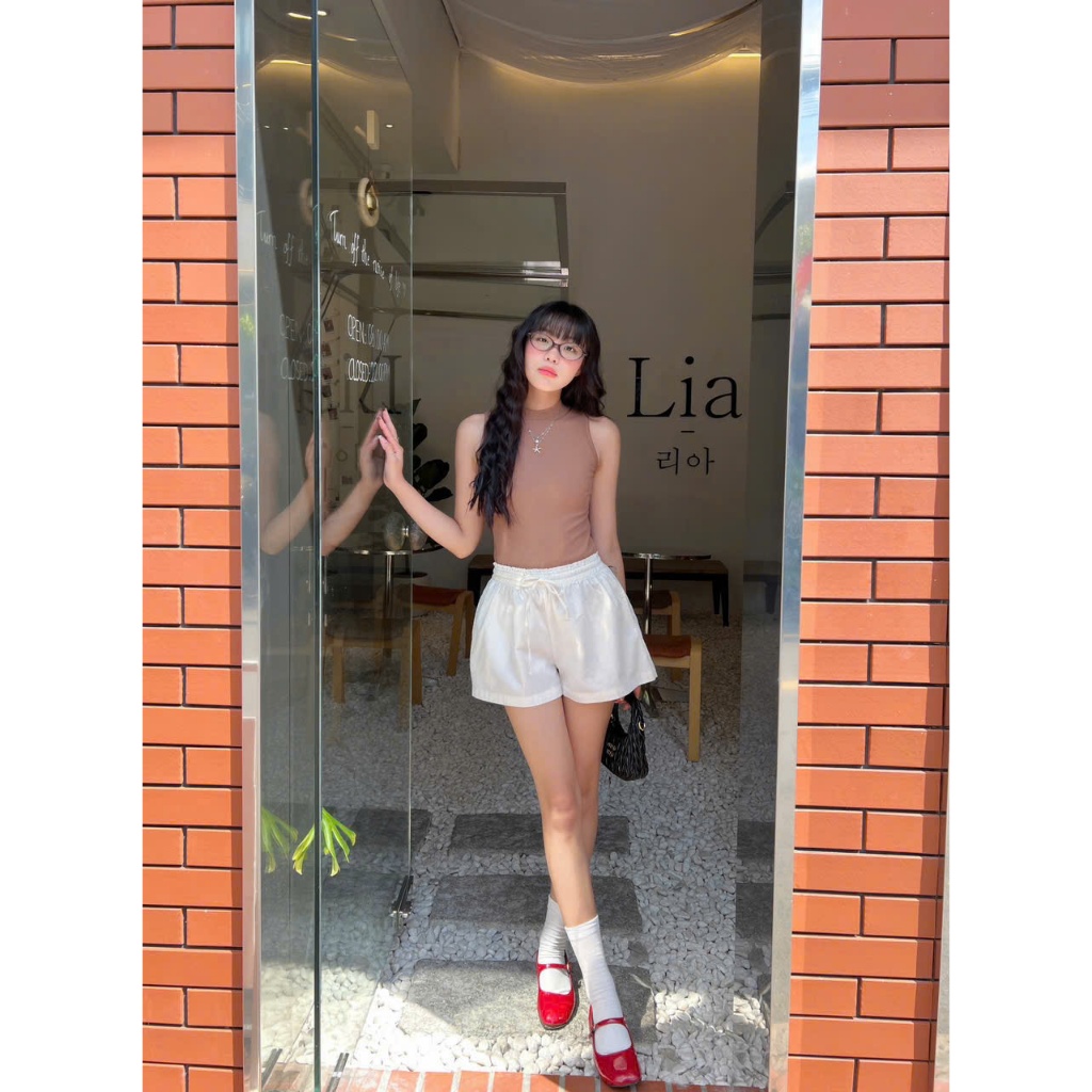 Quần short, quần đùi chất vải linen có túi, lưng quần chun co giãn lên form fit dáng - MT Classic
