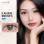 Kính áp tròng khoá ẩm 10H 3 tháng màu Lavier Brown, Lavier Choco, Lavier Gray (Lens cận Outlet) -