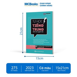 Sách - Tự Học Tiếng Trung Dành Cho Người Việt- Dành Cho Người Mới Bắt Đầu