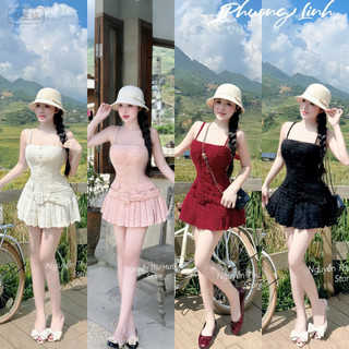 Set đầm dạ kèm đai + quần dạ sang xịn ạ Size sm ạ 💯💝đi CHƠI, đi LÀM ,đi du lịch sang chảnh, xinh XINH đẹp tuyệt vời !!😘