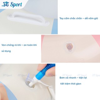 Phao bơi trẻ em cao cấp họa tiết sọc chất liệu PVC an toàn có Size cho người lớn và trẻ em PTR-VTG