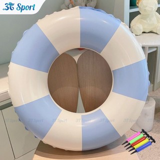 Phao bơi trẻ em cao cấp họa tiết sọc chất liệu PVC an toàn có Size cho người lớn và trẻ em PTR-VTG
