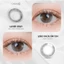Kính áp tròng khoá ẩm 1 Ngày CARASE, Lens cận màu xám LAVIER GRAY (1 chiếc)