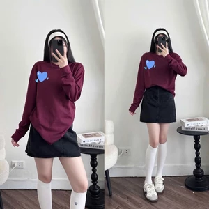 Chân váy ngắn kaki jean Musins@ xuất Hàn - dư xịn VNXK