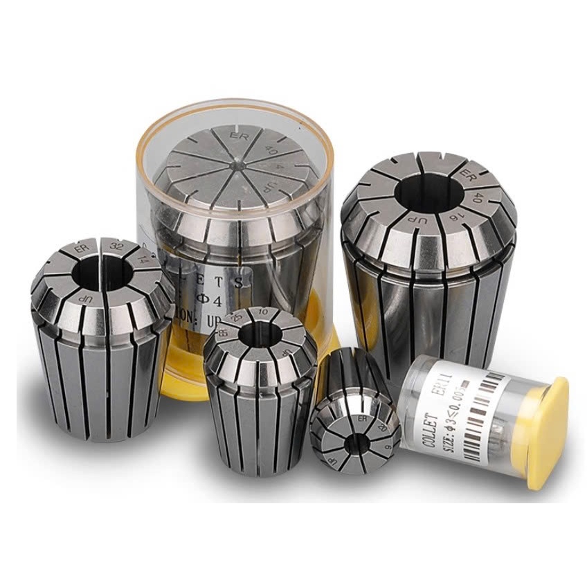 Collet ER – Đầu kẹp dao phay, mũi khoan CNC chính xác cao