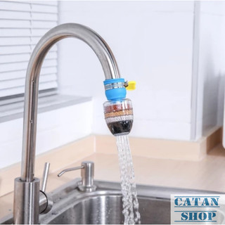 Lọc Nước 6 Tầng Đầu Vòi Bếp Lọc Sạch Cặn Bẩn Rỉ Sét Vi Khuẩn An Toàn Cho Rau Củ Trái Cây