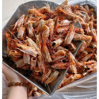 500gram Đầu Tôm Thẻ Nguyên Vỏ Đẹp Cà Mau nấu soup - Nấu canh, nấu nước lèo ngon ngọt .