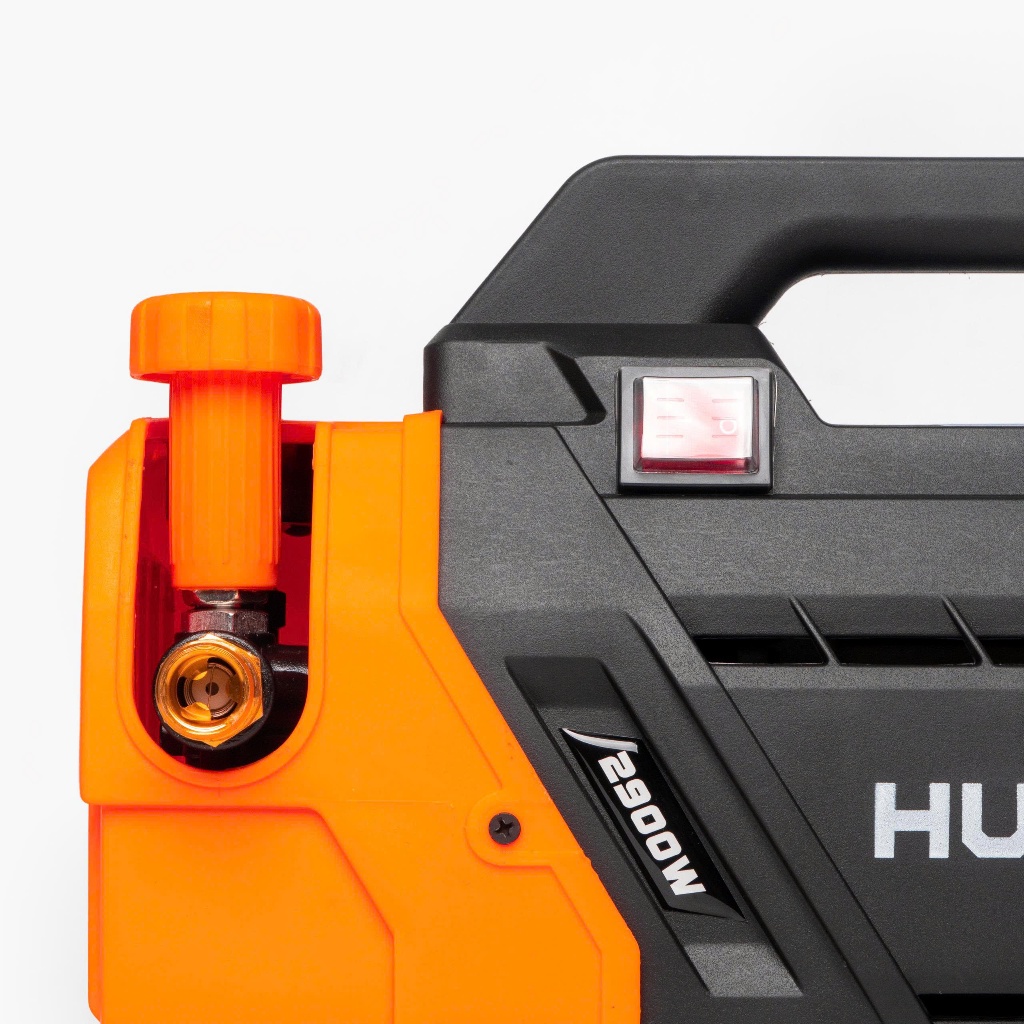 Máy rửa xe chỉnh áp HUKAN G2-R7LUX, Công suất 2900W, Phiên bản mới có núm chỉnh áp - Át chống giật