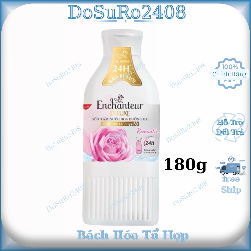 Sữa tắm nước hoa Enchanteur Charming 180g