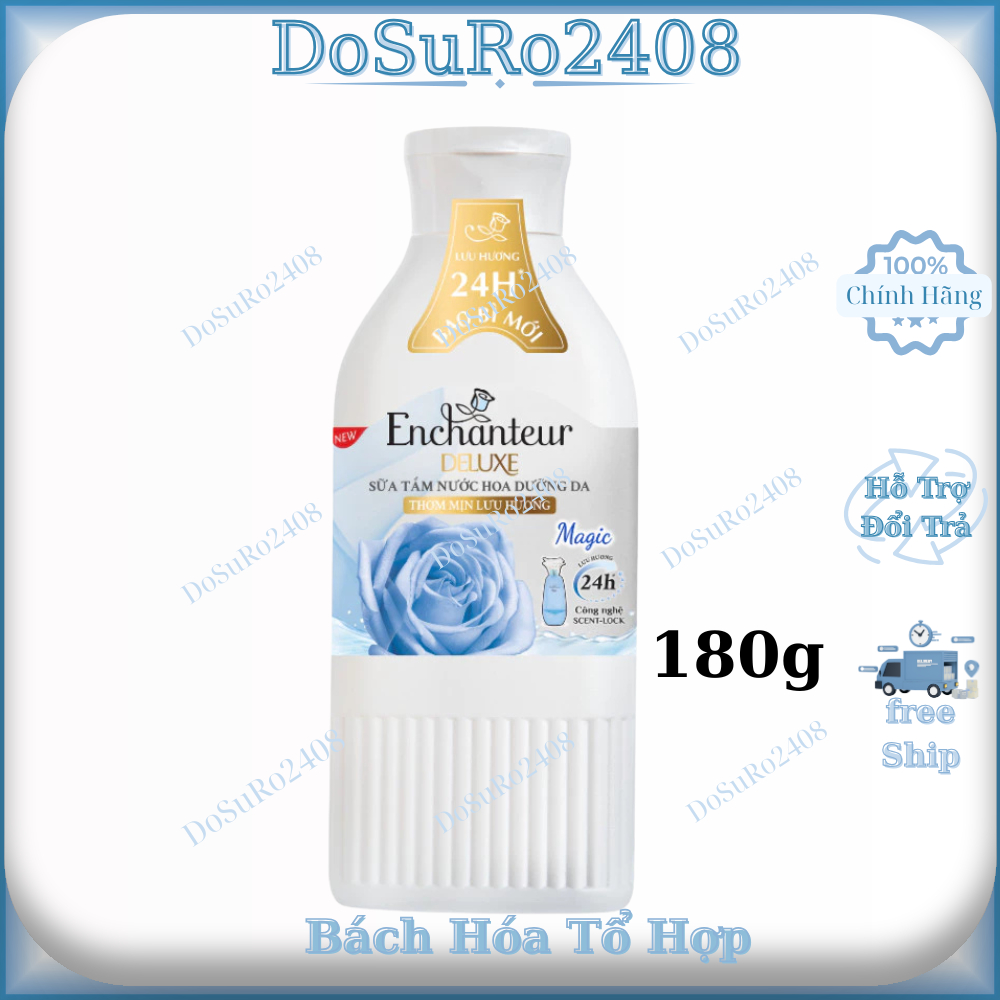 Sữa tắm nước hoa Enchanteur Charming 180g