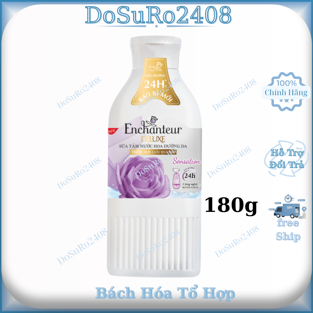 Sữa tắm nước hoa Enchanteur Charming 180g