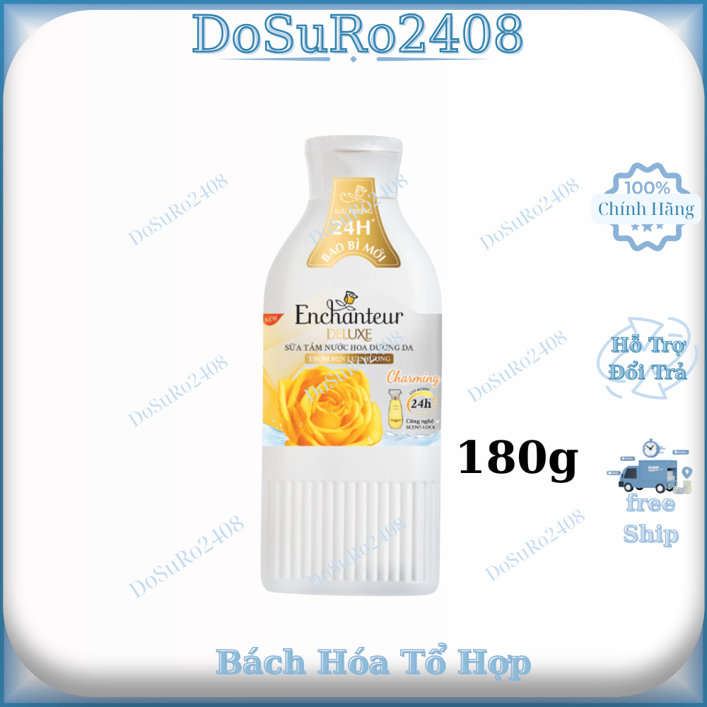 Sữa tắm nước hoa Enchanteur Charming 180g