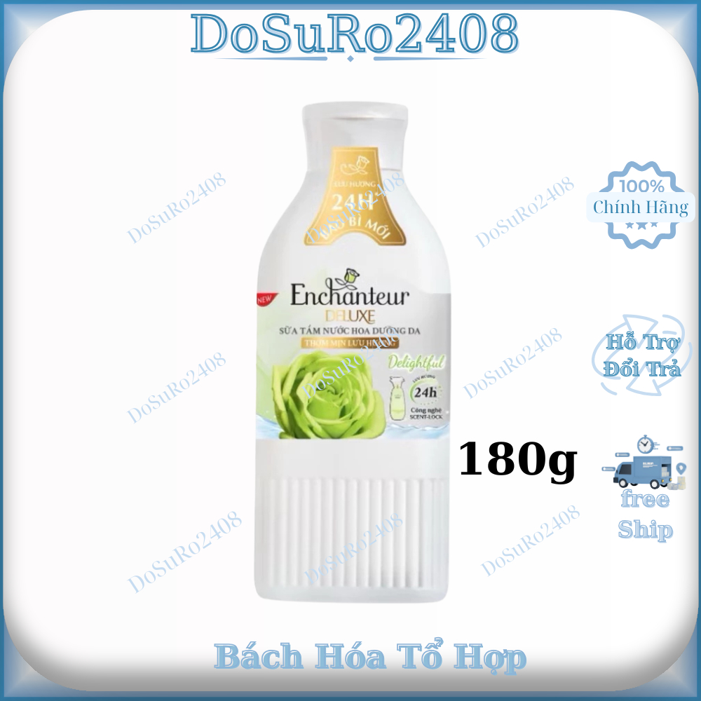 Sữa tắm nước hoa Enchanteur Charming 180g
