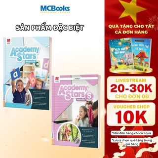 Sách - Combo Academy Stars Starter Alphabet Book - Lẻ/Combo