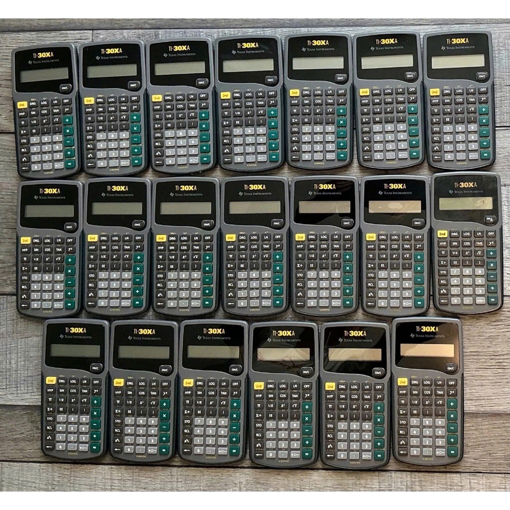 Máy tính khoa học TI-30Xa Texas Instruments - hàng cũ