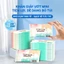 Khăn ướt mini cao cấp TOPGIA túi 10 gói 8 tờ mềm mại, không mùi không parabens