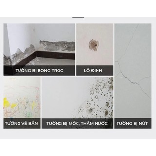 Keo Vá Tường Chống Thấm 250g - Trám Trét Vết Nứt Khe Hở Tưởng, Làm Sạch Vết Vẽ Tường, Nhanh Khô, An Toàn, Dễ Dùng