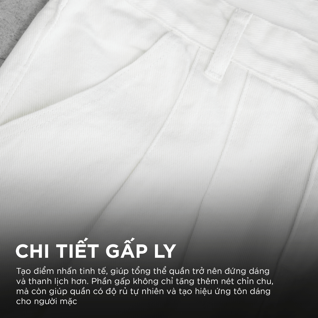 [BEST SELLER] Quần jeans dài nam REVAL ống rộng xếp ly CAPMAN CLUB, quần dài nam denim thoải mái dễ mặc hàng ngày | BigBuy360 - bigbuy360.vn