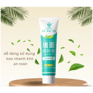 Keo Vá Tường Chống Thấm 250g - Trám Trét Vết Nứt Khe Hở Tưởng, Làm Sạch Vết Vẽ Tường, Nhanh Khô, An Toàn, Dễ Dùng